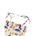 thumbnail image 4 of EYIIYE Robe Dos Nu pour Fille, Imprimé, Sans Manches, Robe d'Été, 4 of 9