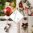 thumbnail image 6 of Ornament Hooks Ornament Hooks Ornament Hangers Ornament Hook for Trees Metal Wire Ornaments Hooks for Xmas Tree Decorations Hangin, Green, 6 of 8