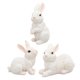 thumbnail image 5 of Estatuilla de conejo de Pascua, adorno en miniatura, 3 uds., impermeable, decorativo, hecho a mano, accesorio de paisajismo para decoración exterior d, 5 of 8