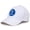 Crossed Golf Clubs - White, variant on Funky Junque Mens Performance Golf Hat Lightweight 5-Panel High Crown Cap with Moisture-Wicking Fabric, Adjustable Snapback, Breathable Ventilation - Eight Ball - Black