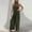 Green, variant on Women's Jumpsuit Chic Women's Sleeveless High Waist Jumpsuit Halter Neck Elegant Wide Leg Trousers Bodysuit for Prom Wine S