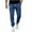 Navy, variant on tarylea Corduroy Joggers for Men Cinch Bottom Elastic Waist Drawstring Trousers Casual Fitted Comfy Fall Pants with Pockets