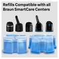 thumbnail image 4 of Braun Clean & Renew Refill Cartridges CCR - 4 Pack, 4 of 10