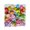 C, variant on C 50Pcs Plastic Fake Eggs With String Diy Painting Colorful Easter Eggs For Decoration Hotel Restaurant Home Craft