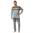 thumbnail image 2 of Lvotionpl Match Family Christmas Pjs, Matching Christmas Pajamas Long Sleeve Top & Pants Set Matching Holiday Family Pajama Xmas Sets, 2 of 6
