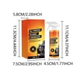 thumbnail image 3 of HOARBOEG Car Interior Degreaser Cleaner Spray 120ml, Multi-Purpose Auto Interior Oil Stain Remover & Odor Eliminator, Safe for Car Seats Dashboard Plastic Vinyl, 3 of 9