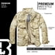 thumbnail image 3 of Chaqueta Brandit M-65 Giant Field para hombre Sandstorm, talla M, 3 of 6