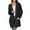 01 Black, variant on Gleelist Black Cardigan For Women Casual Lightweight Long Sleeve Open Front Cardigan for Women with Pockets L