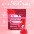 thumbnail image 4 of Gomitas proteicas ipxkwll OAKA 20 g de proteína veganas, 60 gomitas, 4 of 7