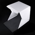 thumbnail image 4 of Mini caja de estudio fotográfico plegable Fondo de fotografía Caja de luz incorporada Fotografía Tienda de iluminación LED Inevent JJ11246-00B, 4 of 7