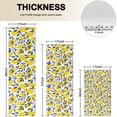 thumbnail image 4 of Yellow Lemon Fruit Leaves White Pattern Kitchen Rugs Sets Of 3,Kitchen Runner Rugs Non Skid Washable,Decorative Kitchen Floor Mats for Kitchen,Sink,Laundry,17"x30"+ 17"x47" + 17"x59", 4 of 6