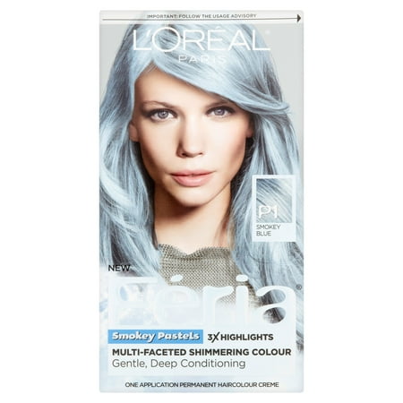 L'Oreal Paris F?ria Smokey Pastels P1 Smokey Blue