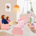 thumbnail image 3 of Juego de muebles para casa de muñecas Kizfarm de madera con 4 muñecas familiares, 26 piezas, 3 of 7