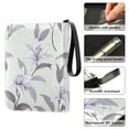 thumbnail image 4 of Game Card Storage Bag Collectible Trading Card Albums The 4-Pocket Card Binder With 50-Page Sleeve Can Hold 400 Game Cards Super Beautiful Purple Flowers, 4 of 6