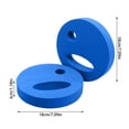 thumbnail image 3 of Ergonomic Floating Hand Swim Training Board For Aquatic Fitness Workouts And Recreational Swimming, 3 of 4