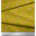 thumbnail image 2 of Soimoi Poly Georgette Fabric Fish & Shells Ocean Print Fabric by The Yard 42 Inch Wide, 2 of 2