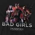 thumbnail image 2 of Injustice Gods Among Us T-Shirt Bad Girls Unisex Graphic Tee For Men & Women Black&nbsp;, 2 of 7