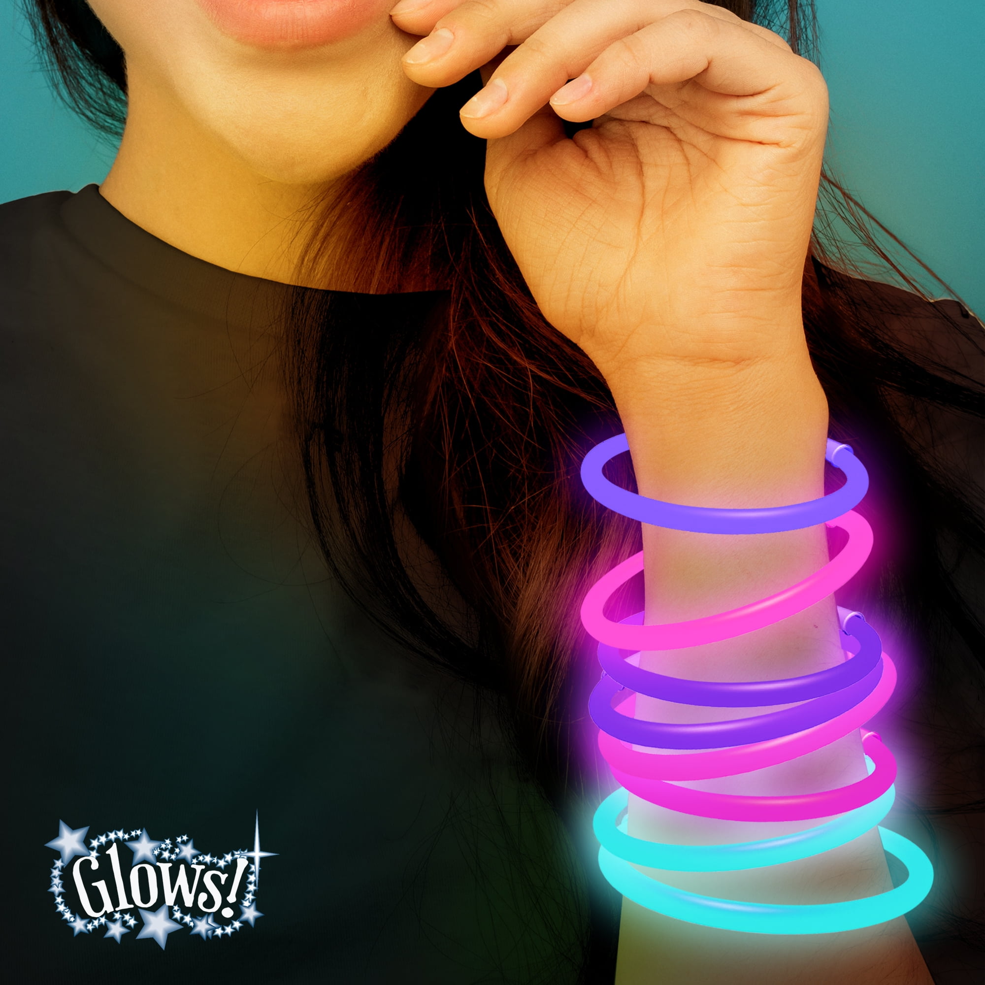 Way to Celebrate! 8CT Glow Bracelet, 8inch, 2.37in. x 10.51in. x 0.5in., 46 g