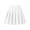 White, variant on KICILVS Girls School Uniform Skort Pleated Elastic Waist Skirts with Built-In Shorts Back to School Outfits 2-16 Years