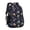 Monster Cartoon Truck, variant on Monster Cartoon Truck Black Pattern Cute School Backpack Bag with Padded Back and Adjustable Shoulder Straps 16.9 X 12.6 X 5.9 Inches