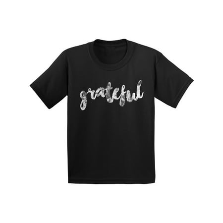 

Awkward Styles Happy Thanksgiving T-Shirt Grateful Toddler Shirt