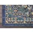 thumbnail image 4 of Nourison Passionate Persian Navy 7'10" x 10' Area Rug, (8x10), 4 of 9