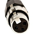 thumbnail image 2 of Seismic Audio SAXLX-25, Black 25 Foot XLR Microphone Cable, 2 of 3