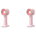 thumbnail image 2 of Ventilador de mano Personal 3 Velocidades Enfriamiento Portátil Billuyoard Rosado 2Conjunto, 2 of 6