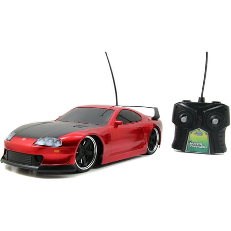 UPC 801310968802 product image for Jada Toys HyperChargers 1:16 Tuner Exotic Remote-Control, Toyota Supra | upcitemdb.com