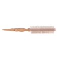 thumbnail image 1 of Round Hair Brush Nylon Bristles Wood Barrel Comfortable Grip Professional Styling Tool for Salon Use, 1 of 4