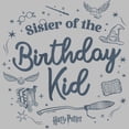 thumbnail image 2 of Girl's Harry Potter Birthday Kid Sister  Graphic Tee Athletic Heather Small, 2 of 5