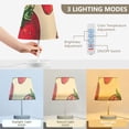 thumbnail image 5 of Many Strawberries Desk Lamp 3 Color Modes LED Table Lamp Nightstand Reading Light for Bedroom Living Room, 5 of 8