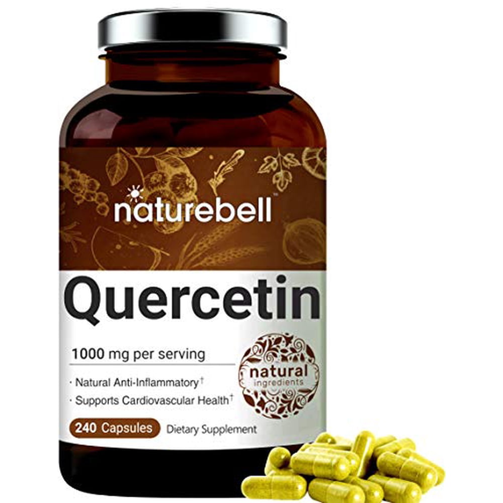 NatureBell Quercetin 1000mg Per Serving, 240 Capsules, Super Immune