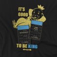 thumbnail image 2 of Monopoly T-Shirt Its Good To Be King No Logo Unisex Graphic Tee For Men & Women, 2 of 7