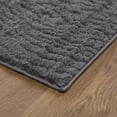 thumbnail image 5 of Luxe Weavers Artistic Abstract Wave Charcoal 2x7 Indoor Runner Rug, 5 of 8