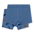 thumbnail image 3 of Sanetta Pantalones cortos de niño , pack de 4 - Niños, pantalones, algodón elástico, dino Azul 104, 3 of 4