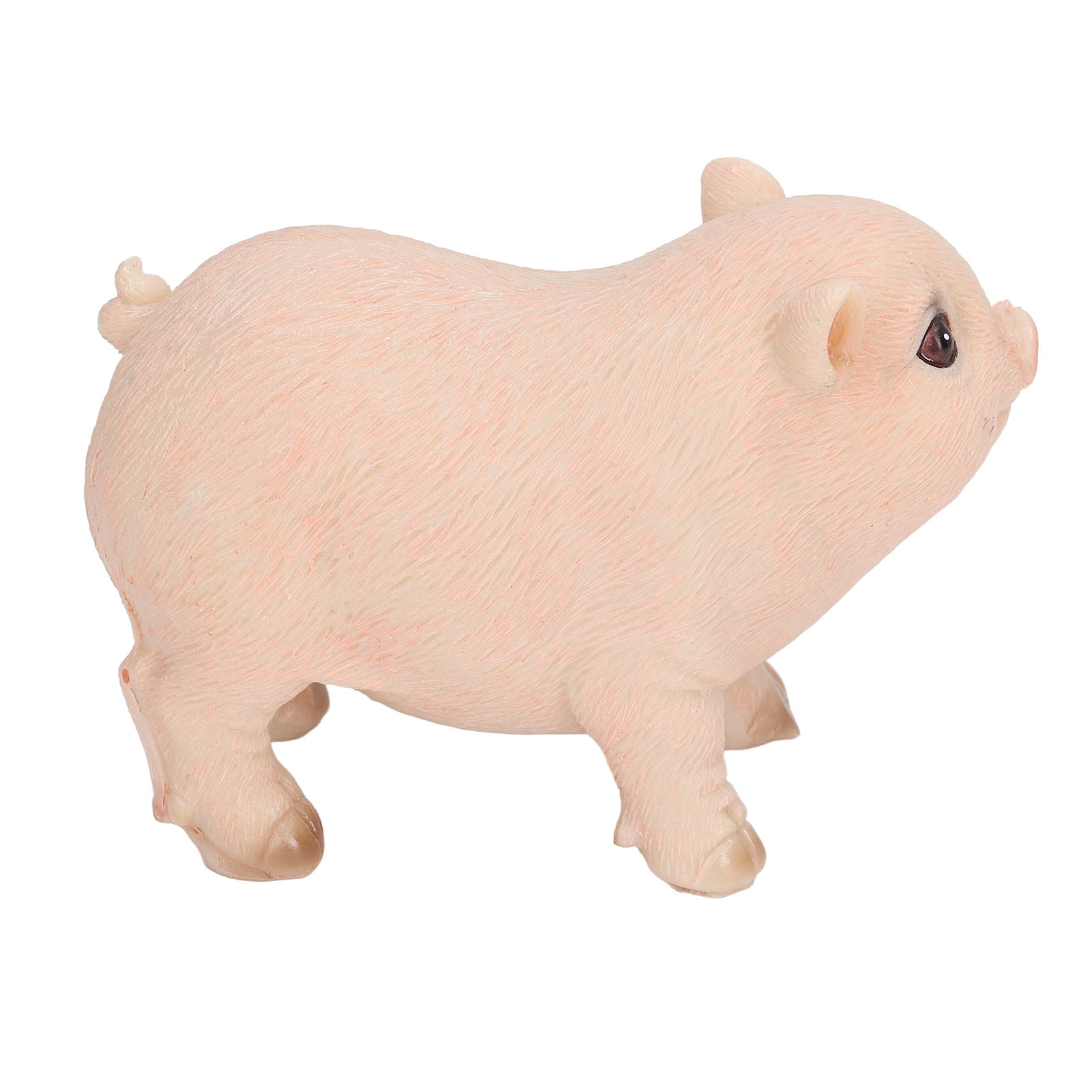 Garden Resin Pig Statue, Weather Cute Pig Garden Statue For Lawn Mini