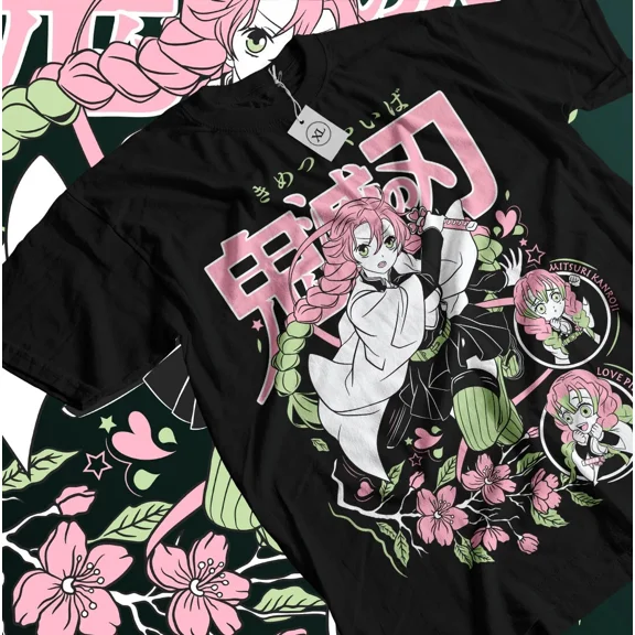 Anime Mitsuri Kanrojii T-shirt Manga Shirts Men Women Unisex #3
