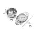 thumbnail image 5 of 2pcs Crépines de Thé en Acier Inoxydable à Mailles Ultra Fines avec Poignées, 5 of 5