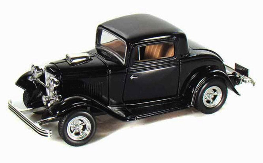 1932 Ford Coupe Classic Oldies Car, Black - Showcasts 73251 - 1/24