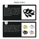 thumbnail image 5 of Moyic Servilletas de San Valentín Diseño de hojas Metal decorativo Servilleteros multiusos Decoraciones Vajilla Toallas de papel Boda Type2 NO2, 5 of 6