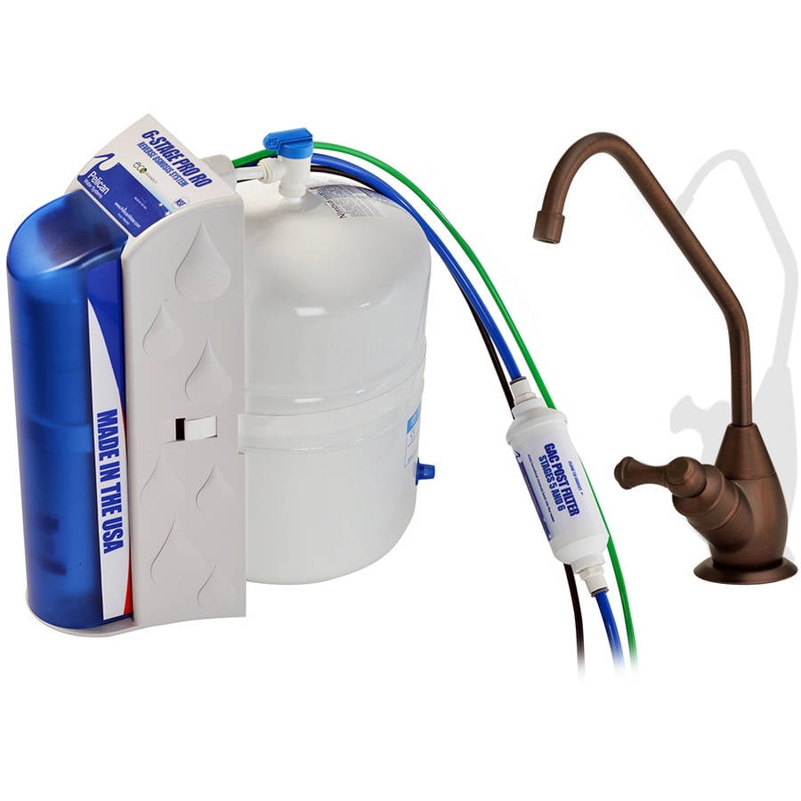 Pro 6Stage Under Countertop Reverse Osmosis Drinking Water Filtration