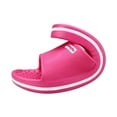 thumbnail image 2 of LIANGP Ladies Slippers Unisex Fashion Casual Couples Home Bathroom Shower Non-Slip Slippers Pool Shoes Women's Shoes Hot Pink Size 6, 2 of 6