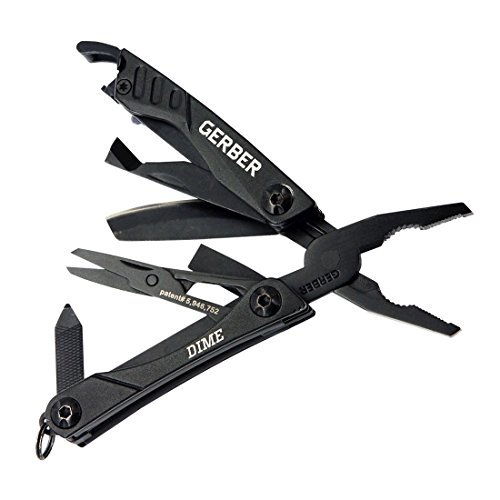 Gerber 30000469 Dime Mini MultiTool, Black