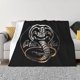 thumbnail image 1 of Manta suave Cobra Kai para sofá, mantas y mantas mullidas y esponjosas para cama, sofá, manta navideña gruesa y cálida, regalo de decoración para mujeres y hombres, 50 x 60, manta de microfibra ultra, 1 of 8