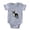 Heather Grey, variant on CafePress - Boston Terrier Party - Cute Infant Baby Football Bodysuit