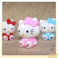 thumbnail image 4 of Modelo de juguete de Hello Kitty, decoraciones de mesa de postre para fiesta, consola central de coche, adornos, figura de dibujos animados, muñecas de plástico lindas, regalos para niñas, 4 of 4