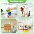 thumbnail image 5 of Rubber Jar Gripper Pads,6 Pcs Jar Opener Grippers Pads,Round Non Slip Kitchen Coasters,Heat Insulation Pad,Bottle Lid Openers for Elderly Children Weak Hands,6 Colors,4.9 inch, 5 of 8