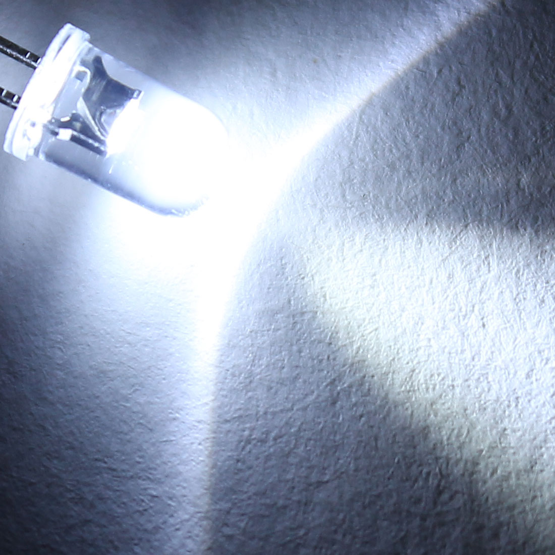 5mm LED Diode Lights - 15pcs White Lights Diodes DC3-3.2V Lamps Light Emitting Diode - image 4 of 5