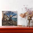 thumbnail image 2 of Cat Boat Sea Wall Clock Square Silent Non Ticking Battery Operated Clock for Home Bathroom Kitchen Bedroom Living Room, 2 of 8